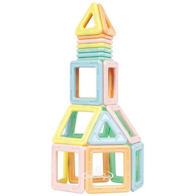 Магнитный конструктор для малышей Magformers My First Pastel Set 30 деталей Magformers