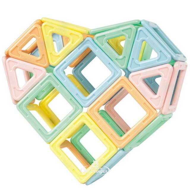 Магнитный конструктор для малышей Magformers My First Pastel Set 30 деталей Magformers