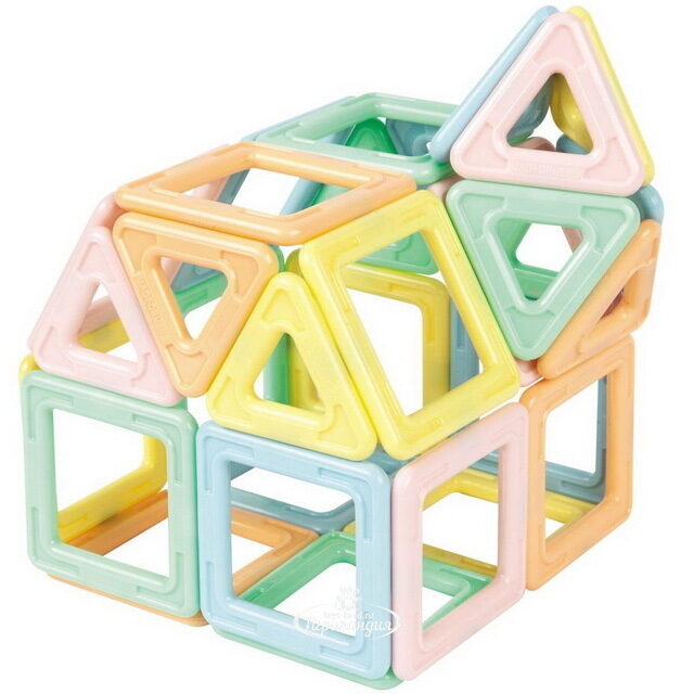 Магнитный конструктор для малышей Magformers My First Pastel Set 30 деталей Magformers