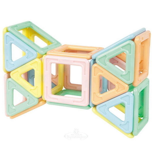 Магнитный конструктор для малышей Magformers My First Pastel Set 30 деталей Magformers