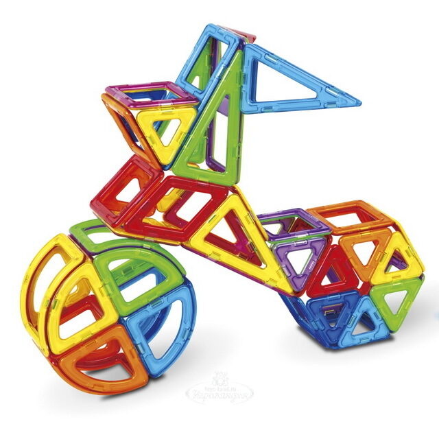 Магнитный конструктор Magformers Fixie Creative Set 90 деталей Magformers