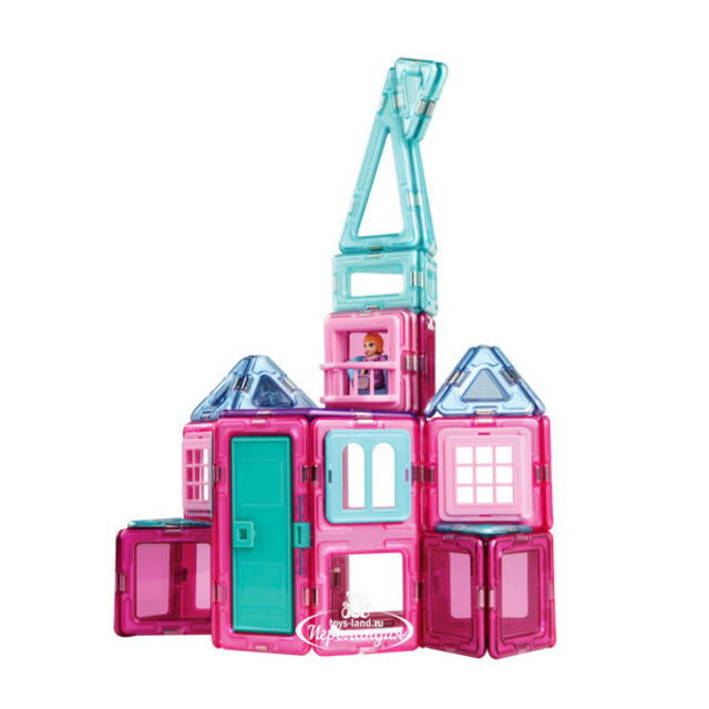 Магнитный конструктор для девочек Magformers Princess castle Set 78 деталей Magformers