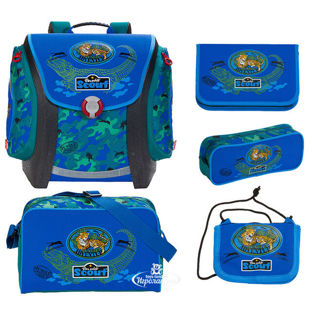 Ранец Scout Style Mega "ДЖУНГЛИ" SCOUT