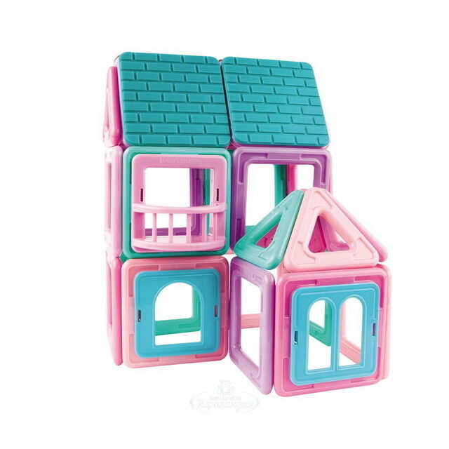 Магнитный конструктор для девочек Magformers Mini House Set 42 детали Magformers