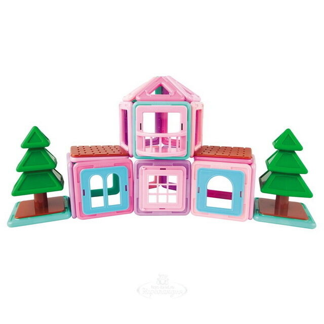 Магнитный конструктор для девочек Magformers Mini House Set 42 детали Magformers