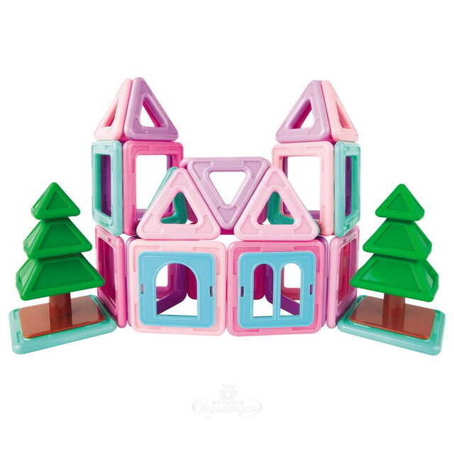 Магнитный конструктор для девочек Magformers Mini House Set 42 детали Magformers