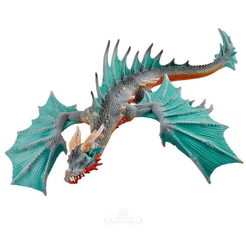 Фигурка Дракон Дайвер 23 см с подвижной нижней челюстью и крыльями Schleich
