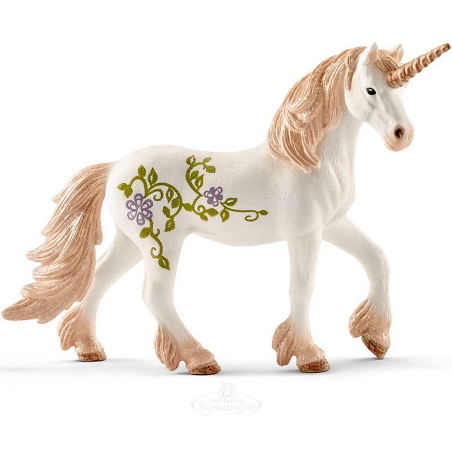 Фигурка Цветочный Единорог 18 см, Bayala Schleich