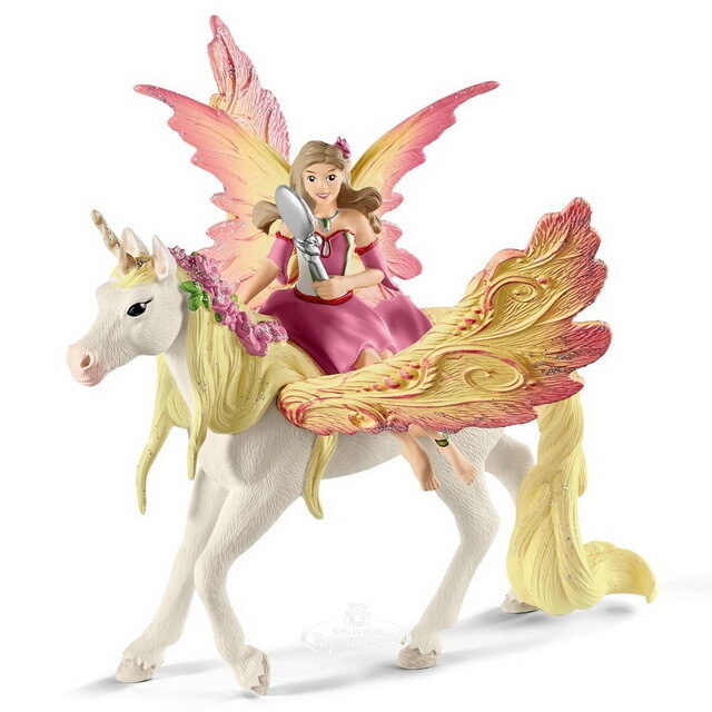 Игровой набор Волшебная Фея с Пегасом единорогом, Bayala Schleich