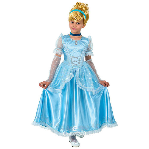 Карнавальный костюм Принцесса Золушка, рост 128 см Батик