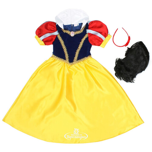 Карнавальный костюм Принцесса Белоснежка, рост 116 см Батик