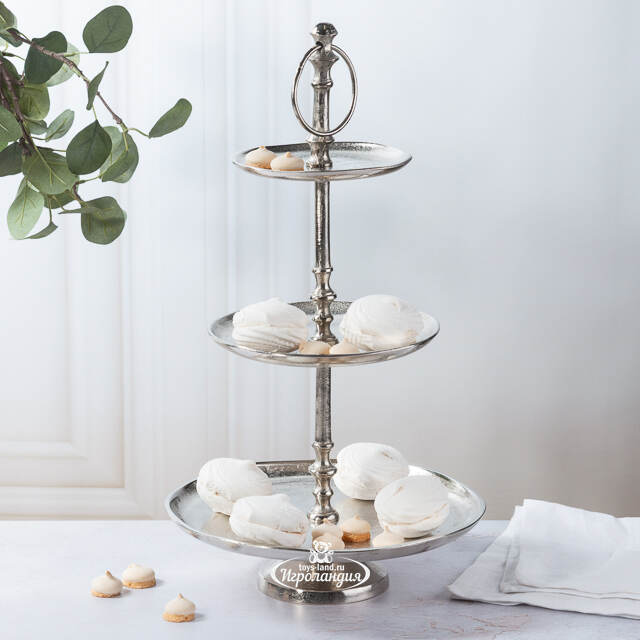 Этажерка для фруктов Flaire 48 см трехъярусная Boltze