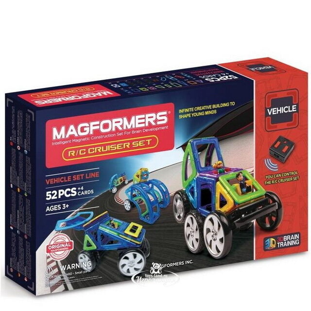 Магнитный конструктор Magformers Cruiser Set 52 детали Magformers