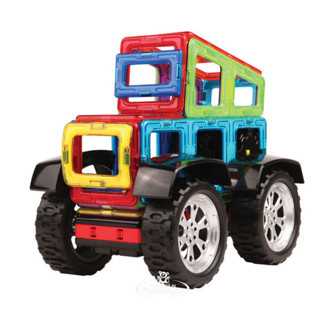Магнитный конструктор Magformers Power Vehicle Set 81 деталь Magformers