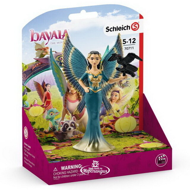 Набор фигурок Эльфийка Офира и ворон Мунин, 2 шт, Bayala Schleich