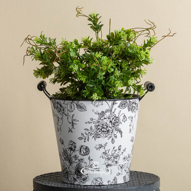 Искусственное растение в горшке Boxwood 29 см бежевый Boltze