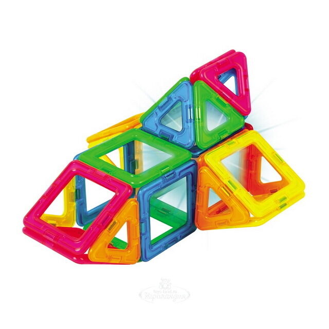 Магнитный конструктор Magformers Neon Led Set 31 деталь Magformers