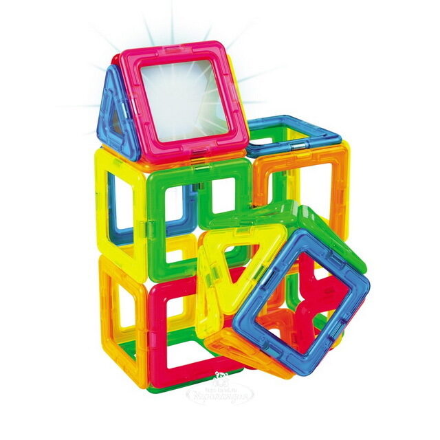 Магнитный конструктор Magformers Neon Led Set 31 деталь Magformers