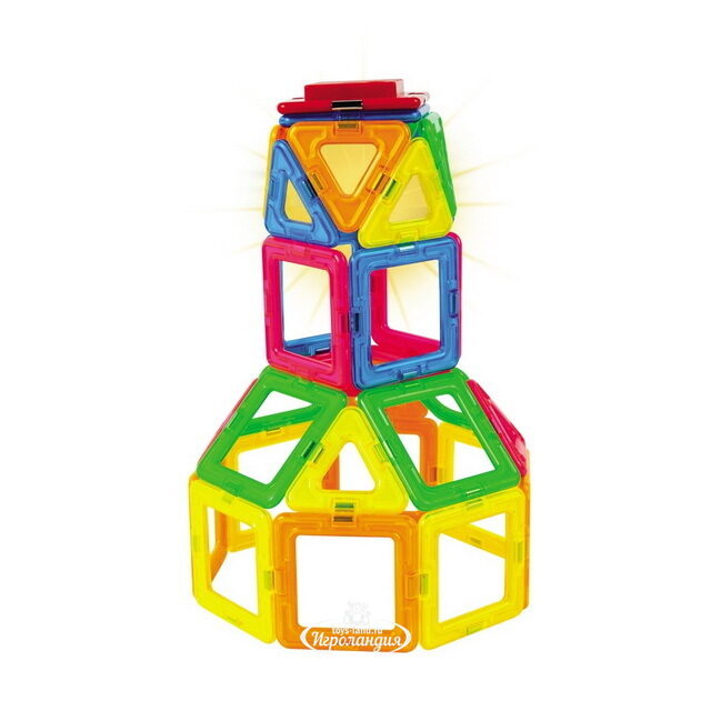 Магнитный конструктор Magformers Neon Led Set 31 деталь Magformers