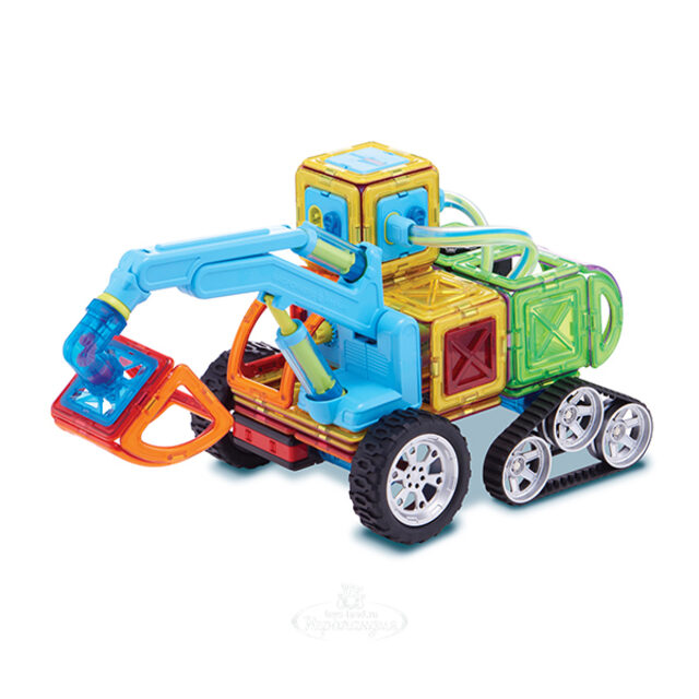 Большой магнитный конструктор Magformers Super Steam Set 297 деталей Magformers