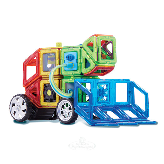 Большой магнитный конструктор Magformers Super Steam Set 297 деталей Magformers