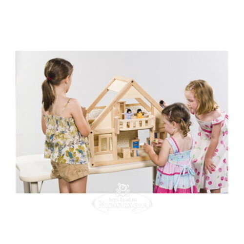 Деревянный кукольный дом 63*47*58 см Plan Toys