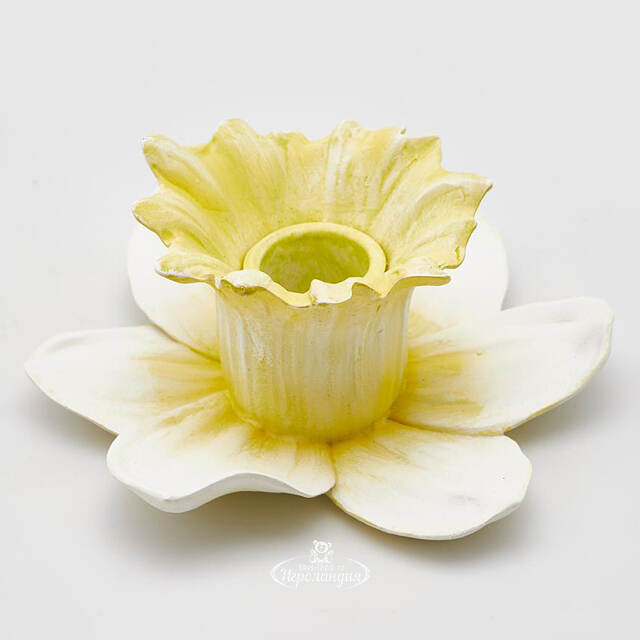 Декоративный подсвечник Giallo Narciso 12 см EDG
