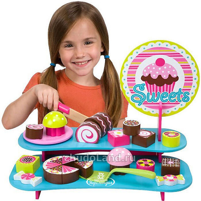 Деревянный набор Бар сладостей Alex (Алекс)