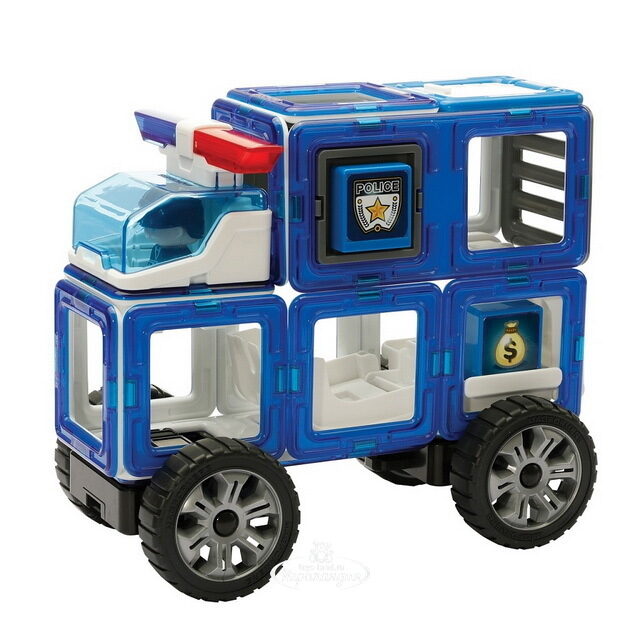 Магнитный конструктор Magformers Amazing Police Set 50 деталей Magformers