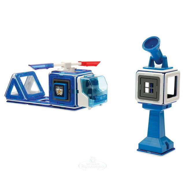 Магнитный конструктор Magformers Amazing Police Set 50 деталей Magformers (Магформерс)