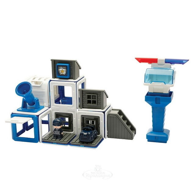 Магнитный конструктор Magformers Amazing Police Set 50 деталей Magformers (Магформерс)