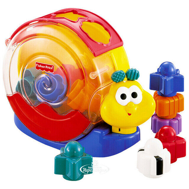 Развивающая игрушка Разборная улитка Fisher Price (Фишер Прайс)