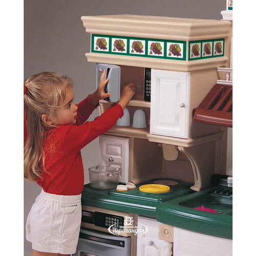 Детская игровая кухня Люкс 47*124*123 см 38 предметов Step2