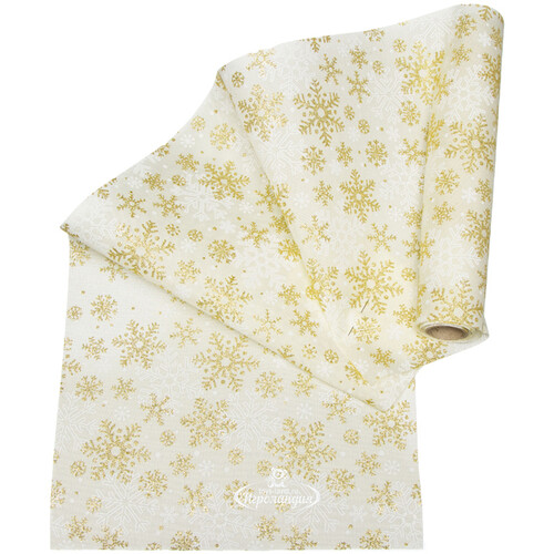 Ткань для декора Снежное Танго 28*250 см кремовая Koopman