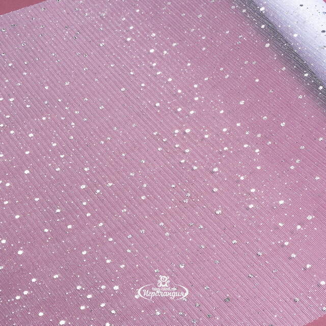 Ткань для декора Сетка Ивелин 39*200 см серебряная Koopman (Купман)