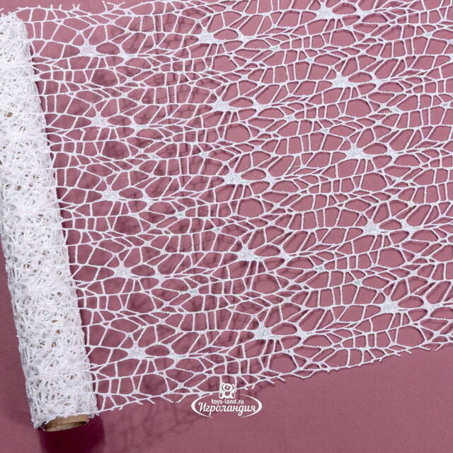 Ткань для декора Ажурная Сетка Hayfield 28*150 см белая Koopman (Купман)