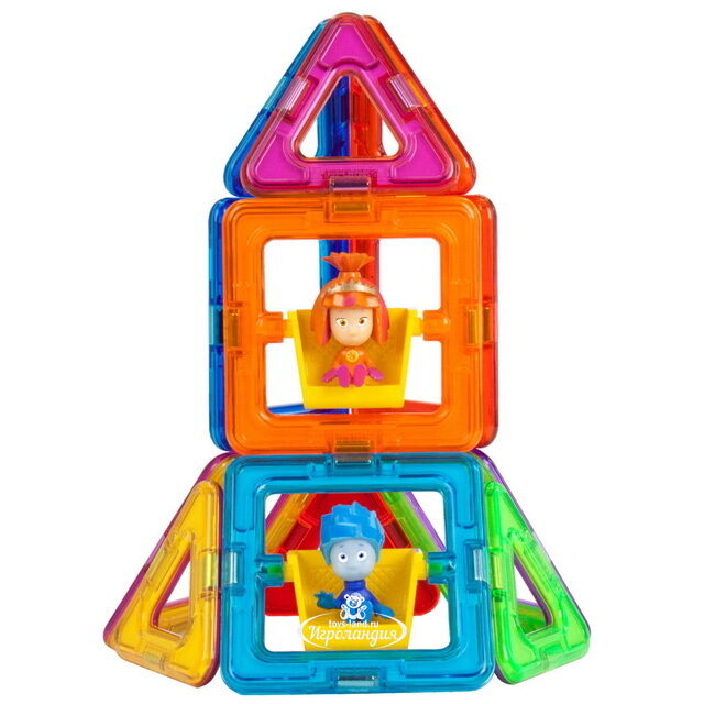 Магнитный конструктор Magformers Fixie Wow Set 16 деталей Magformers