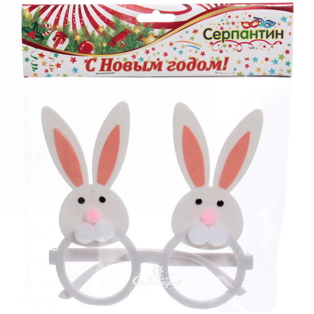 Новогодние очки Веселый Зайчик Serpantin (Серпантин)