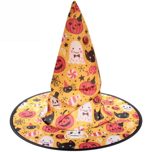 Карнавальная шляпа Funny Halloween 38*30 см Serpantin