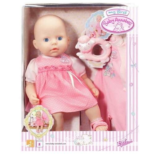 Кукла-младенец Baby Annabell 36 см с аксессуарами Zapf Creation