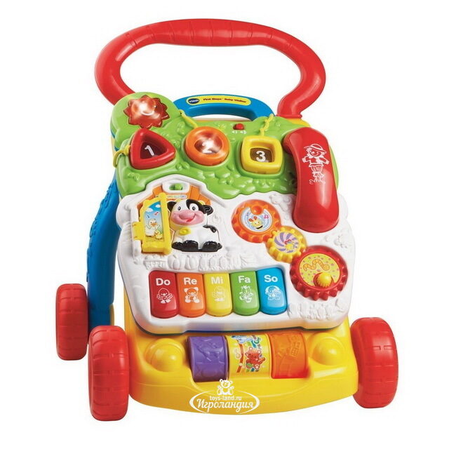 Ходунки - каталка для малыша Первые Шаги 50 см Vtech