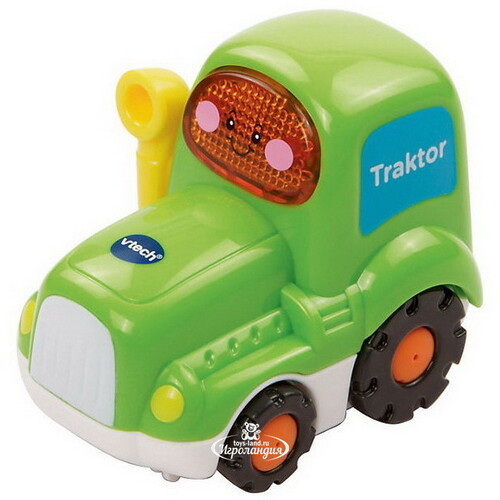Трактор Бип-Бип Toot-Toot Drivers 9 см со светом и звуком Vtech