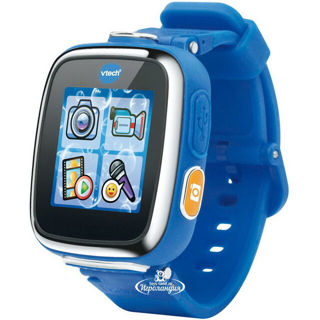 Цифровые детские часы с камерой Kidizoom Smartwatch DX синие Vtech