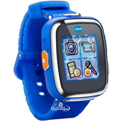 Цифровые детские часы с камерой Kidizoom Smartwatch DX синие Vtech