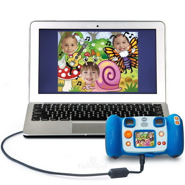 Детская цифровая камера Kidizoom Pix синий Vtech