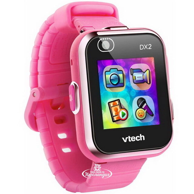 Детские умные часы Kidizoom SmartWatch DX2 розовые Vtech