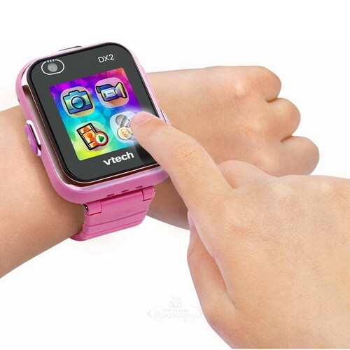 Детские умные часы Kidizoom SmartWatch DX2 розовые Vtech