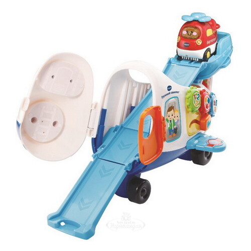Обучающая игрушка Грузовой самолет Бип-Бип Toot-Toot Drivers со светом и звуком Vtech