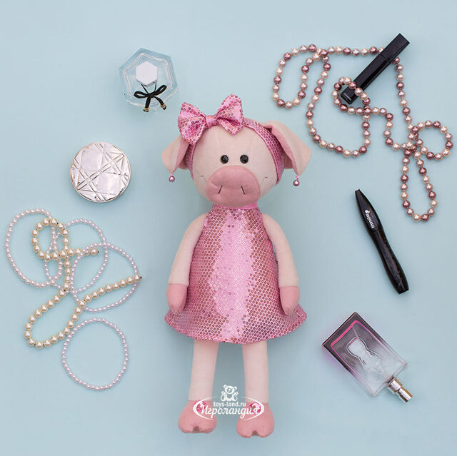 Мягкая игрушка Свинка Манечка 25 см Orange Toys