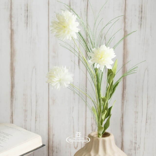 Искусственный букет Георгины White Swan 60 см Kaemingk
